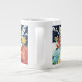 Grande Tasse Floral de minuit I (Dos)