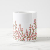 Grande Tasse Floral rose moderne (Devant)