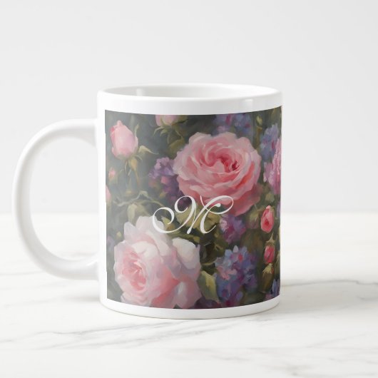 Grande Tasse Flores Vintages romantiques (Gauche)