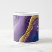 Grande Tasse Flux Abstrait Art-Motivationnel- (Devant)