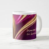 Grande Tasse Flux Abstrait Art-Motivationnel- (Devant droit)