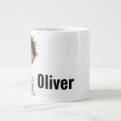 Grande Tasse Folie du matin : Café d'abord, questions plus tard (Devant)