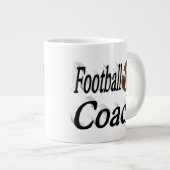 Grande Tasse Football Coach demi-texte (Devant droit)