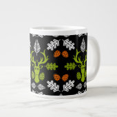 Grande Tasse Forest Deer Nature Print (Devant droit)