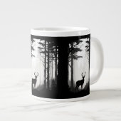 Grande Tasse Forêt de cerfs faune (Devant droit)