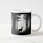 Grande Tasse Forêt de cerfs faune (Droite)