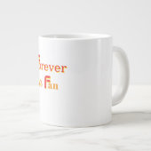 Grande Tasse Forever A Fan Blanc  (Devant droit)