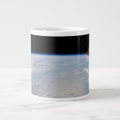 Grande Tasse Formations Nuageuses Autour Du Soleil Au Large Du  (Devant)