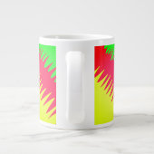 Grande Tasse forme des couleurs de muqueuse (Dos)