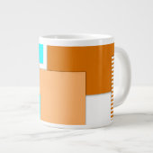 Grande Tasse Formes géométriques découpées dans du papier (Devant droit)
