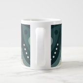 Grande Tasse formes vertes rétro (Dos)