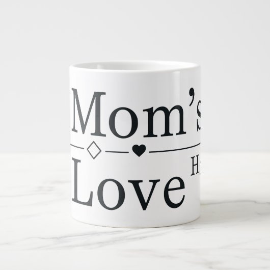 Grande Tasse Formule Amour de Maman (Devant)
