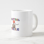 Grande Tasse Fou de contrôle (Devant droit)