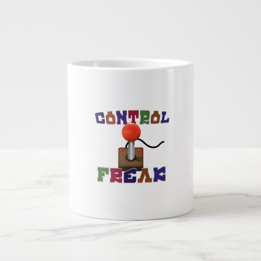 Grande Tasse Fou de contrôle (Devant)