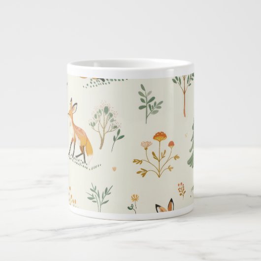 Grande Tasse "Foxy Delight Ceramic Mug" (Devant)