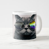 Grande Tasse Frais comme un chat (Devant droit)