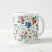 Grande Tasse France 1830 Floral Antique Wallpaper (Devant droit)