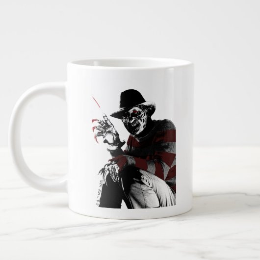 Grande Tasse Freddy contre Jason | Freddy Seeing Red (Gauche)