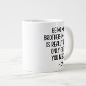 Grande Tasse Frère Mug, beau-frère (Devant droit)