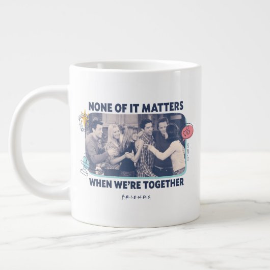 Grande Tasse FRIENDS™ | Câlin de groupe (Gauche)