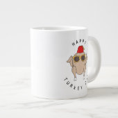 Grande Tasse FRIENDS™ | Joyeuse fête de la dinde (Devant droit)