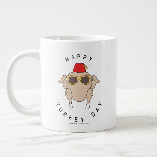 Grande Tasse FRIENDS™ | Joyeuse fête de la dinde (Gauche)