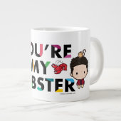 Grande Tasse FRIENDS™| Ross et Rachel Lobster Chibi (Devant droit)