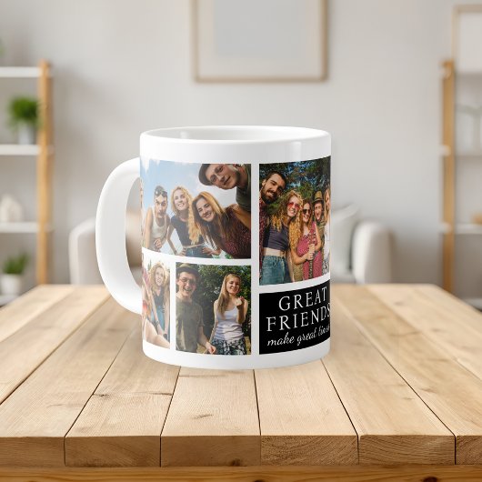 Grande Tasse Friendship Modern Photo Collage Keepsake