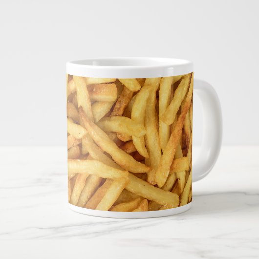 Grande Tasse Fries françaises à foison (Devant droit)