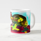 Grande Tasse Frog Champagne fun (Devant droit)