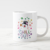 Grande Tasse Frosty the Snowman™ | Couleurs arc-en-ciel "Refroi (Droite)