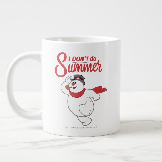 Grande Tasse Frosty the Snowman™ | Je ne fais pas l'été (Gauche)