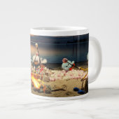 Grande Tasse Fubby dans le feu de camp avec des marchmello. (Devant droit)