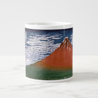 Fuji rouge, Aka Fujiyama Volcan Katsushika Hokusai