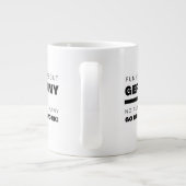 Grande Tasse Fun Fun Facts sur l'Allemagne (Dos)