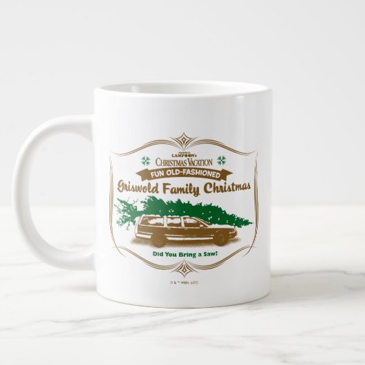 Grande Tasse Fun Vieux Noël Griswold (Gauche)