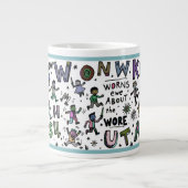 Grande Tasse Funny 20oz Mug: Know Won Worns Ewe (Devant)