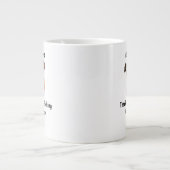 Grande Tasse Funny Airedale Papa Watercolor Canine (Devant)