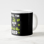 Grande Tasse Funny Allotissement jardinage (Devant droit)