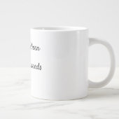 Grande Tasse Funny Coworker cadeau Humour tendance (Droite)
