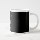 Grande Tasse Funny F-Caw-F Crow Humor Gothic (Droite)