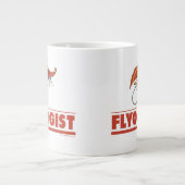 Grande Tasse Funny Fly Fishing (Devant)
