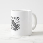 Grande Tasse Funny Humor Crow Gothic F-Caw-F Essential (Devant droit)