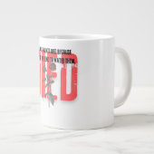 Grande Tasse funny quotes died red Flower plants (Devant droit)
