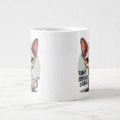 Grande Tasse Funny Sphynx Cat Dad Cartoon Art (Devant)