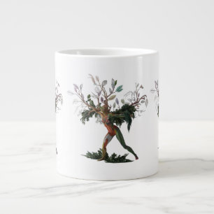 Grande Tasse Fusion humaine et naturelle Abstraite Spécialité