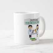 Grande Tasse Future Veterinarian Loading – Vet Student Design (Devant droit)
