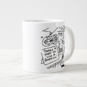 Grande Tasse Gagnez un Fairground Darts Concours Drôle (Devant droit)