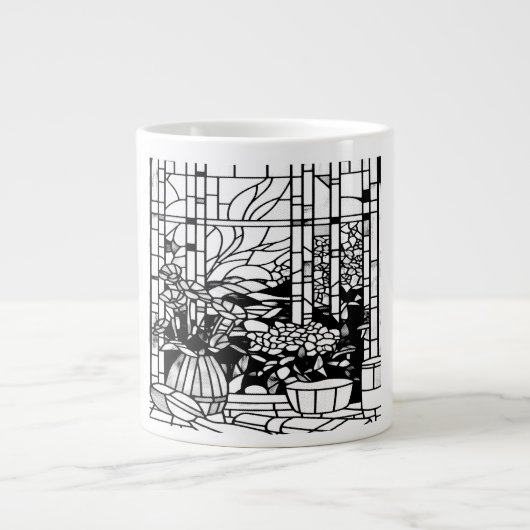 Grande Tasse Garden Stained Glass (Devant)