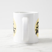 Grande Tasse Garder le jaune positif (Dos)